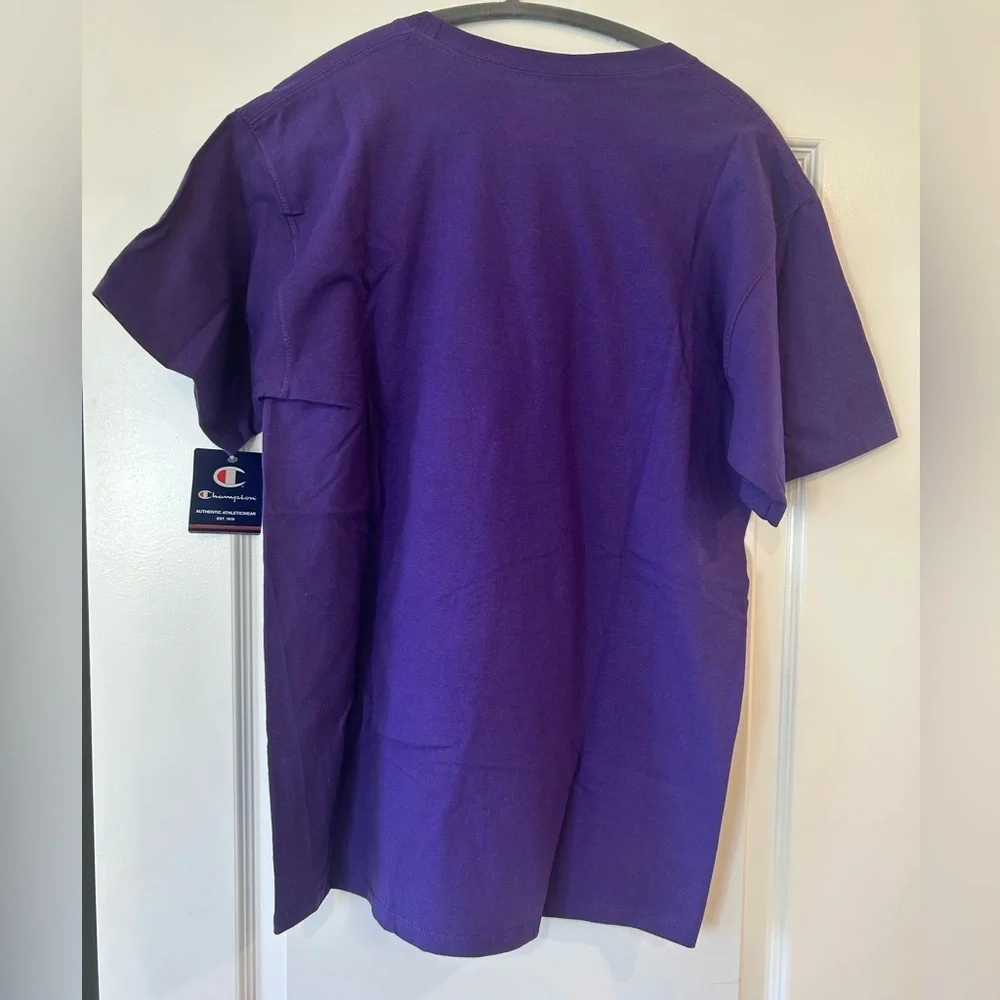 NWT Champion Men’s Classic Tee, Embroidered C Logo - Picture 4 of 7